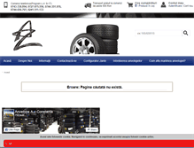 Tablet Screenshot of anvelope-az.ro